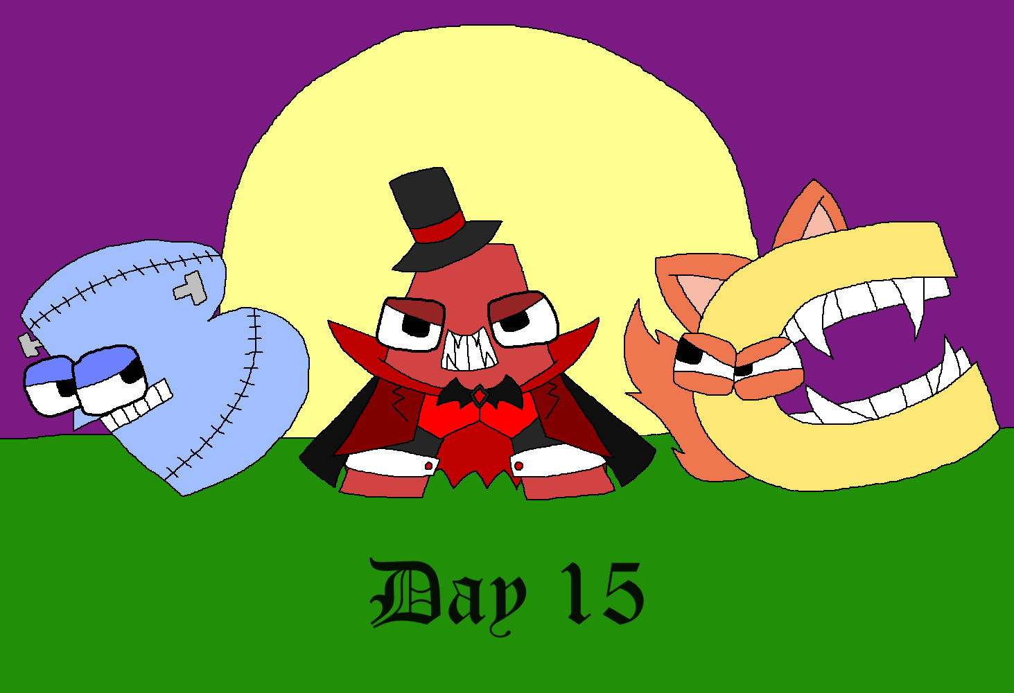 31 Days of Alphabet Lore Halloween Day 8 by Princess-Josie-Riki -- Fur  Affinity [dot] net