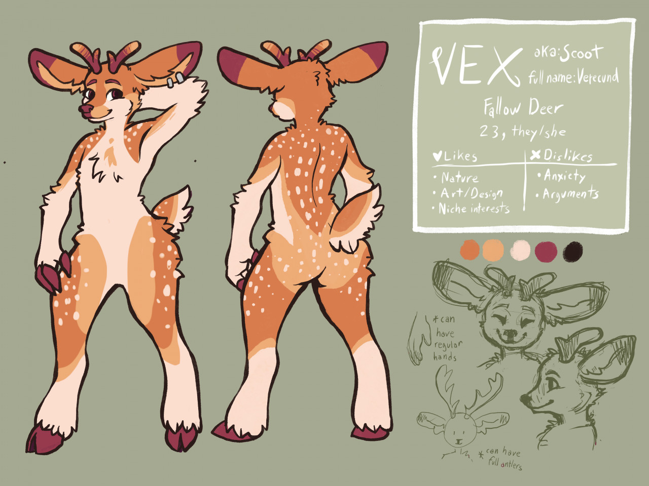 Vex / Scoot reference sheet by prismaram -- Fur Affinity [dot] net