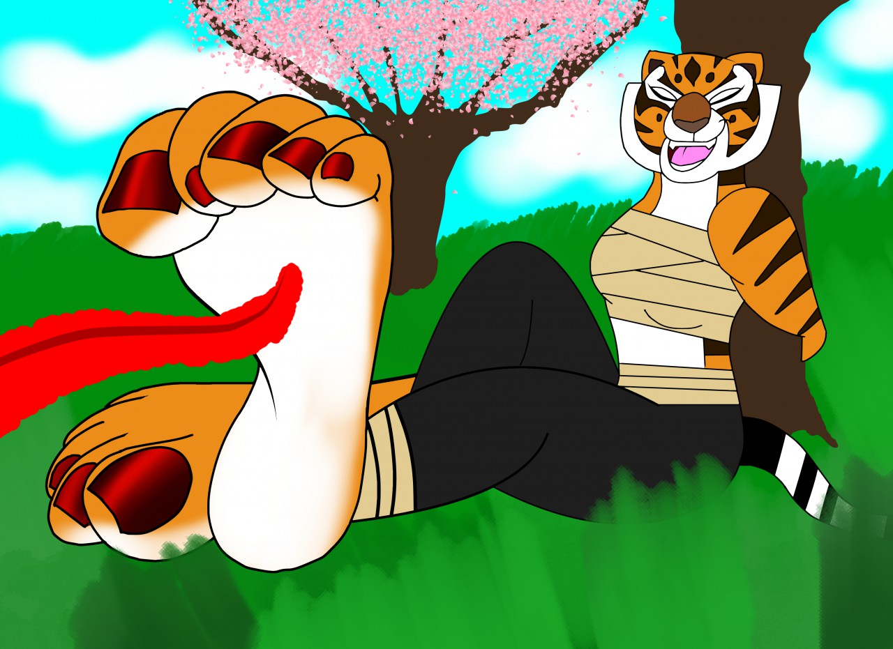 Tough Tigress Tickles (feet) by PrismaWielder -- Fur Affinity [dot] net