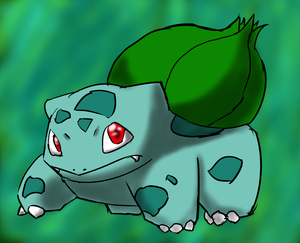 001 Shiny Bulbasaur 2017 by KittyKillAll -- Fur Affinity [dot] net