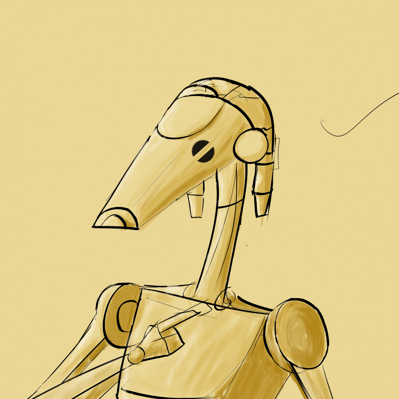 B1 battle droid art