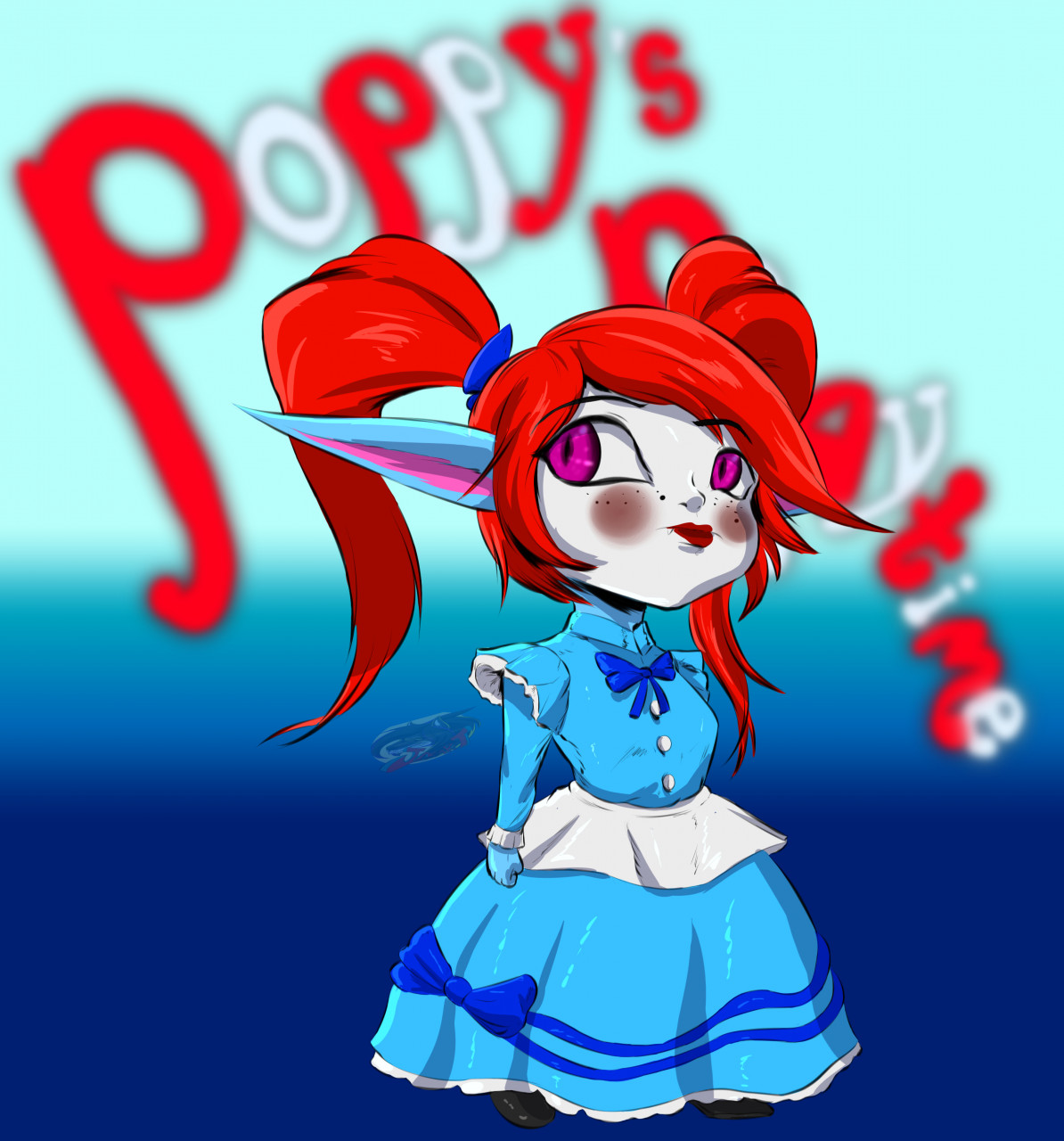 Poppy Playtime: Main Character (The Player) by Wolfenstain1 -- Fur