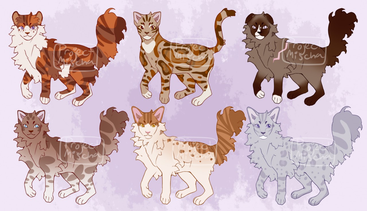 Warrior Cats Adopts [2/2 OPEN] by Demonteethh -- Fur Affinity [dot] net