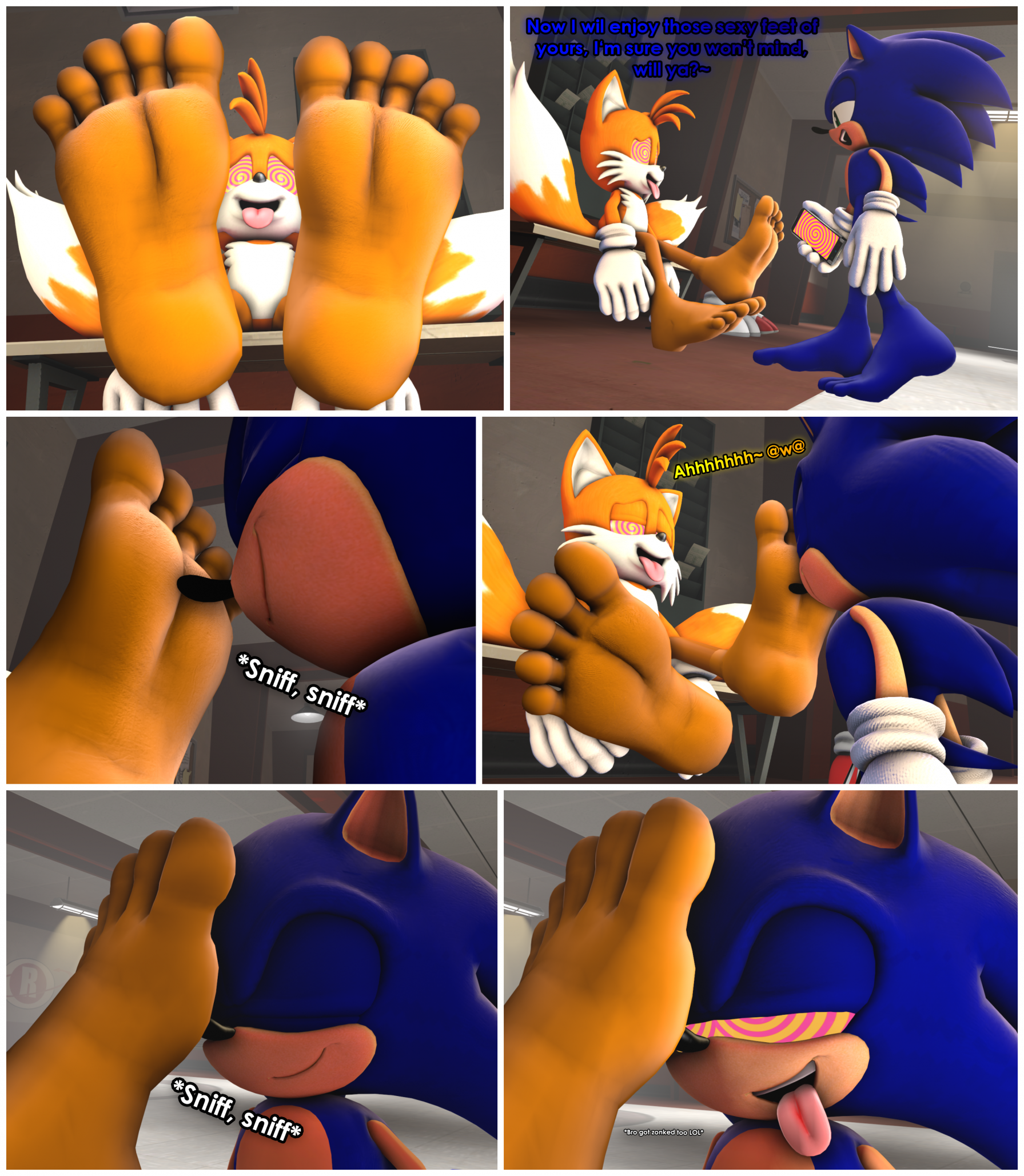 Sonic foot fetish pic
