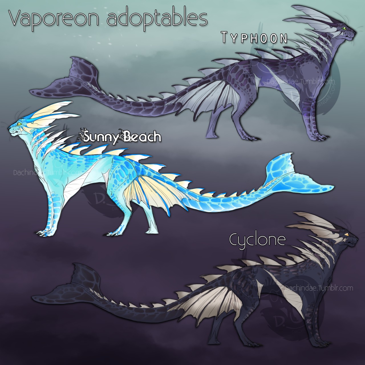 Colors Live - Vaporeon! - But inverted colors by Im_a_Dragon