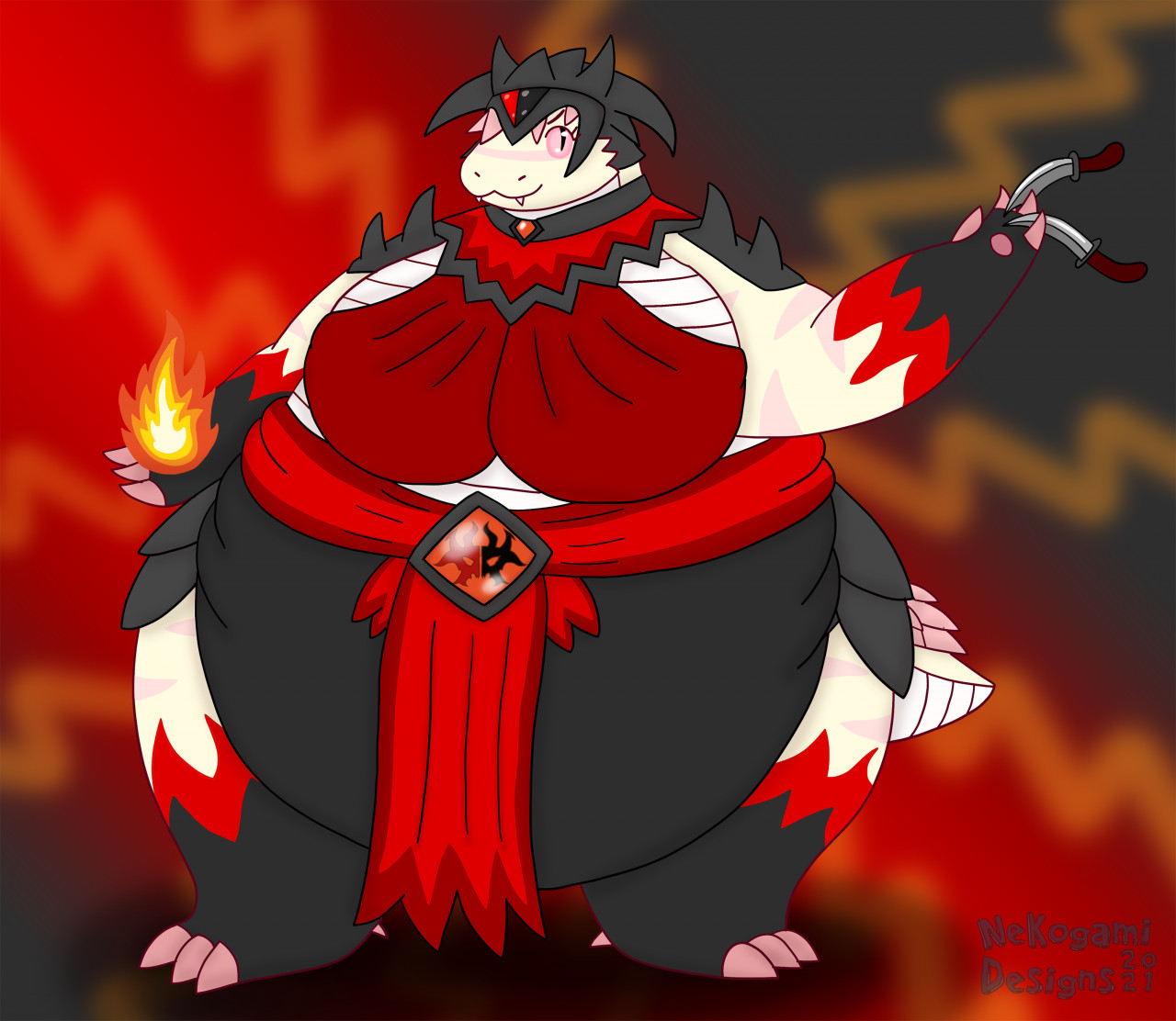 Flower, Prostitute of Rakdos by Inktail by ProudEmoDiaperKid -- Fur  Affinity [dot] net