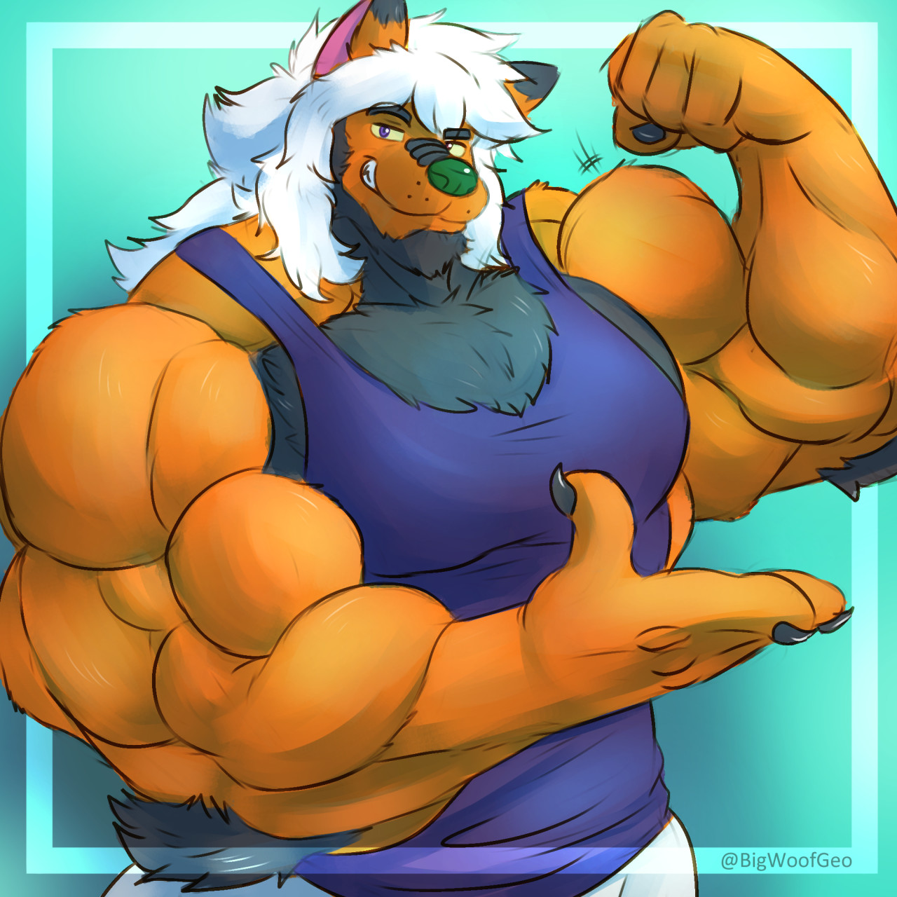 Big Boi Flex by PsychoAnthro -- Fur Affinity [dot] net