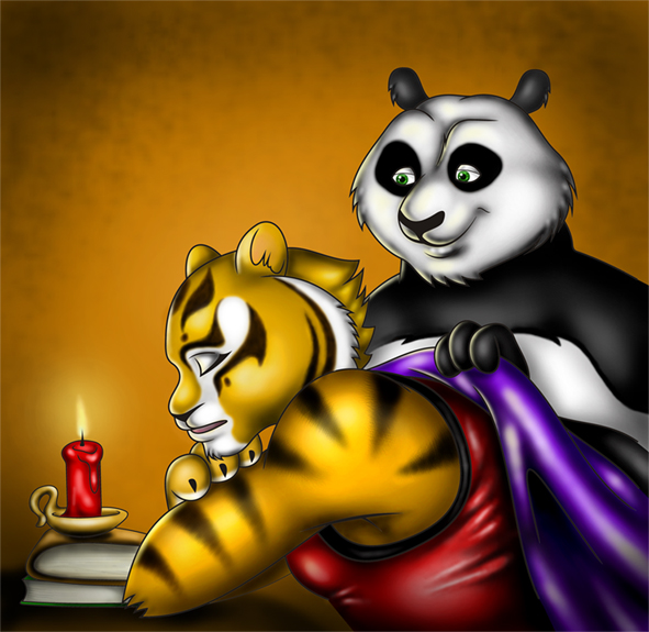 kung fu panda daigaijin comic