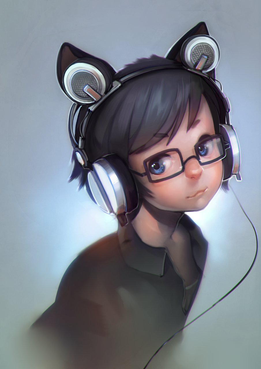 Quadraphonic headphones by puinkey Fur Affinity dot net