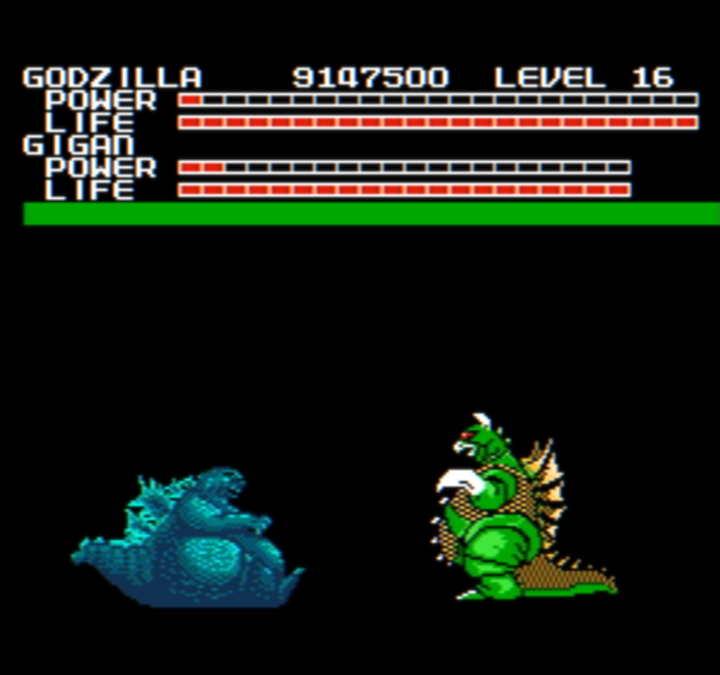 Godzilla monster of store monsters nes