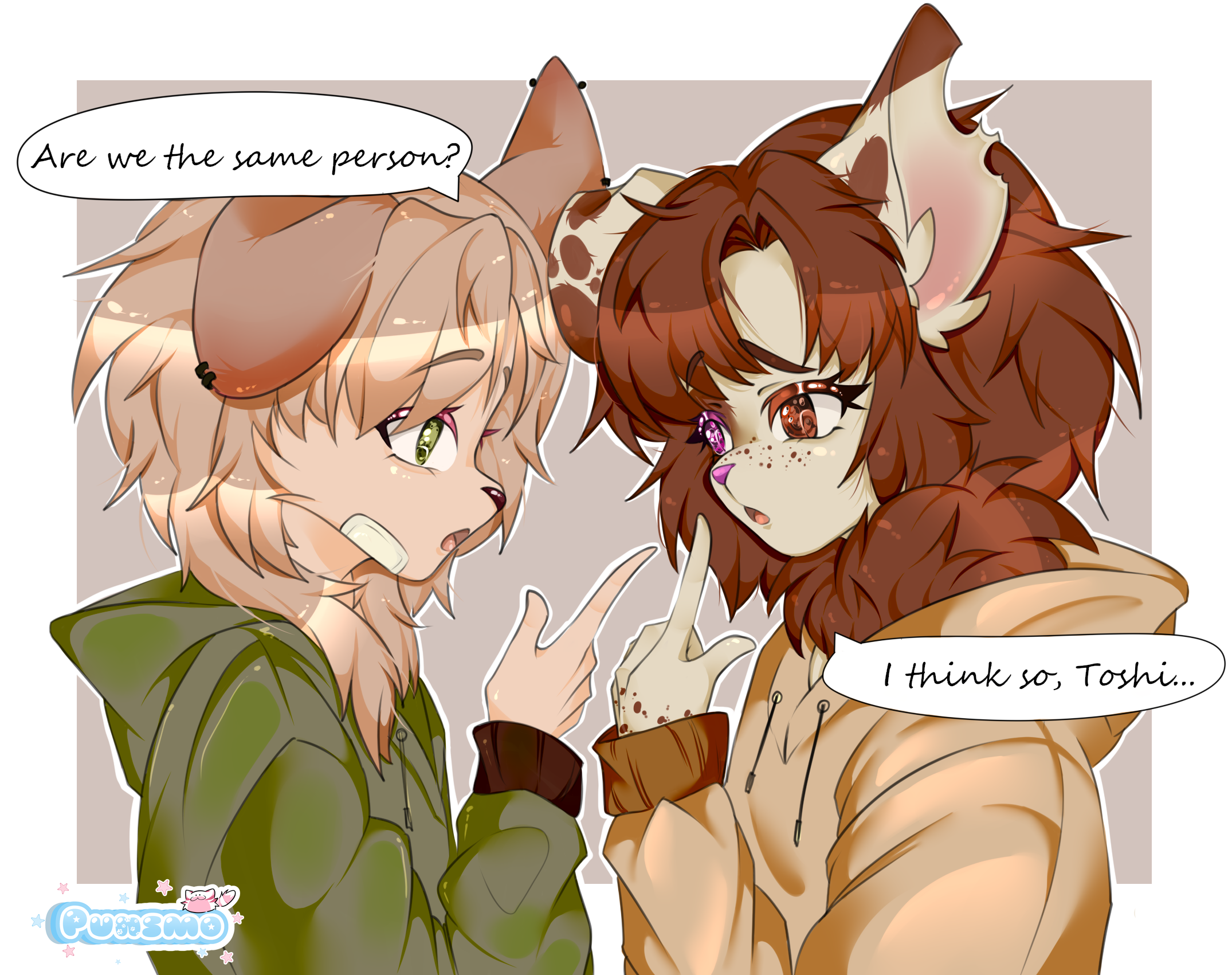 are we the same person? [COMM] by Punsmo -- Fur Affinity [dot] net