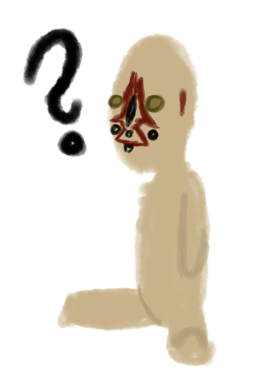 Here's a simple cute SCP-173 I made about a year or longer ago