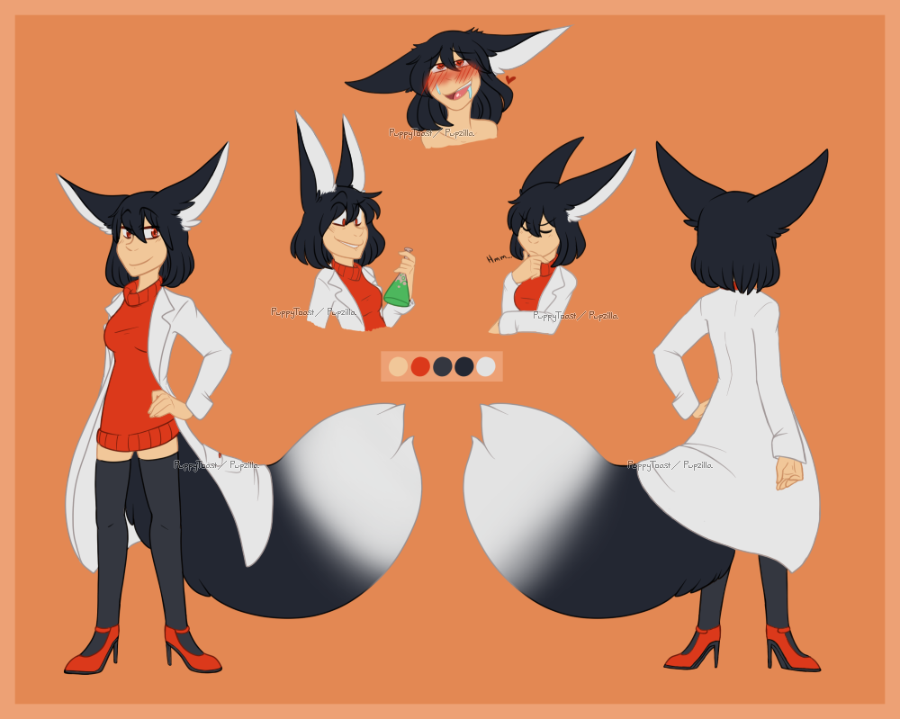 Commission: Naoka Reference by Pupzilla -- Fur Affinity [dot] net