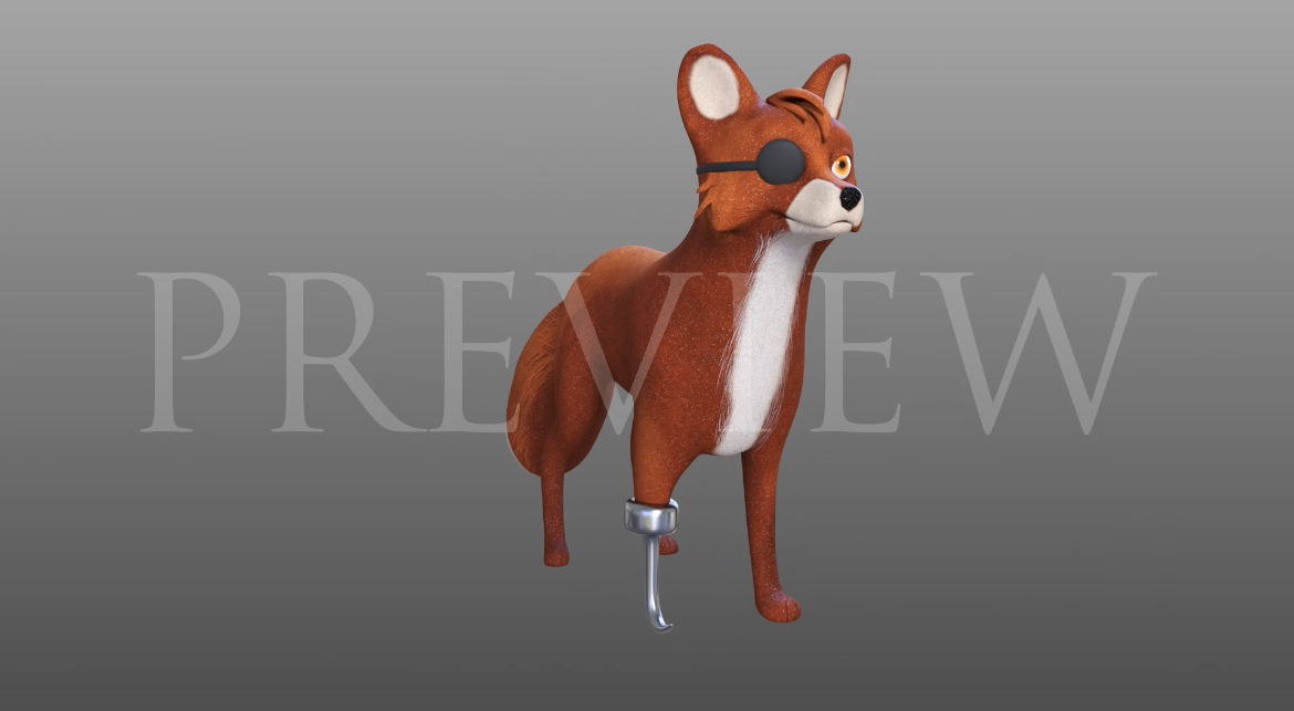 Foxy FNAF RynFox - Download Free 3D model by DillonXtrullier_21  (@DillonXtrullier_21) [84f2e04]