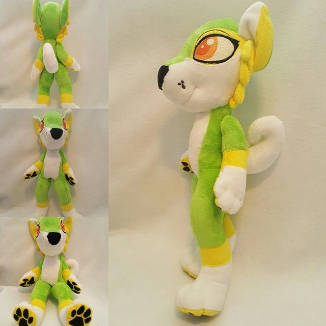 fursona plush pattern