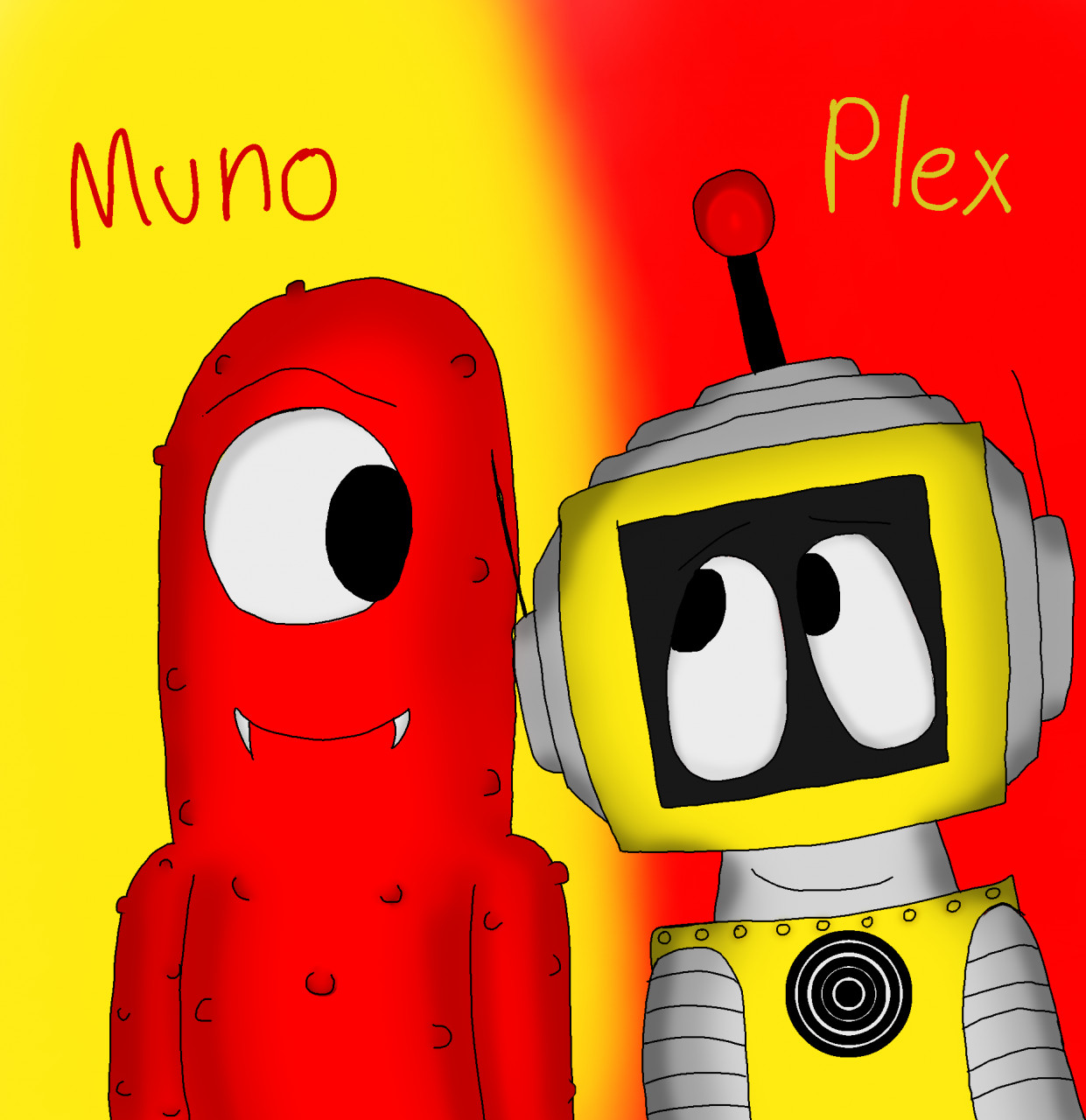 Muno and Plex by PurpleSoulGal -- Fur Affinity [dot] net