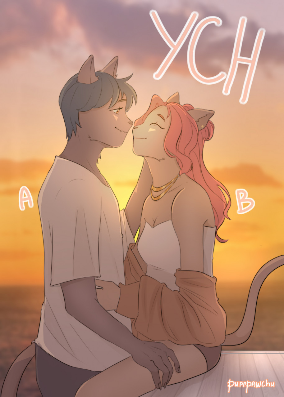 YCH COUPLE auction by purrpawchu -- Fur Affinity [dot] net