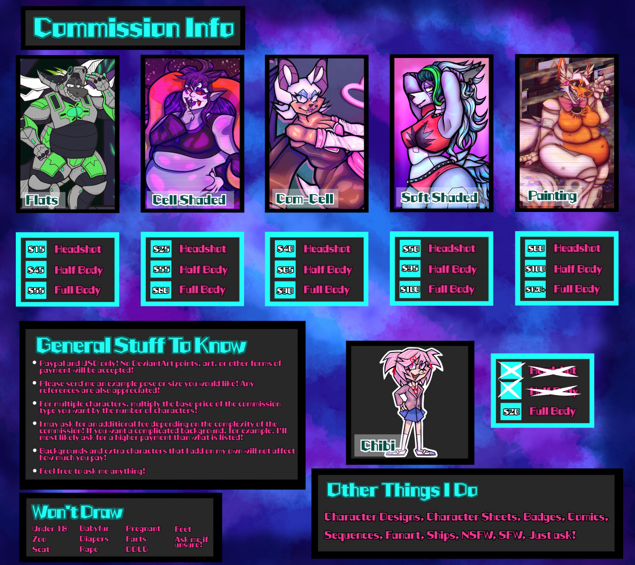 Commissions are open! — PLEASE DO NOT REPOST MY ARTWORK Who else is