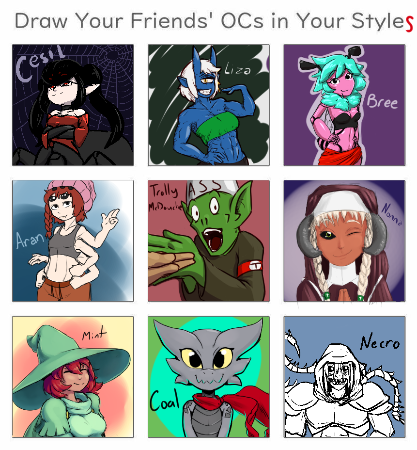 Friends OCs - Round 2