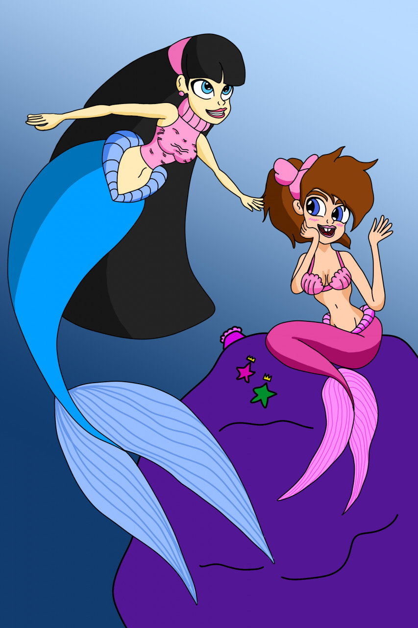 Fairly odd mermaids by QuattroSayla -- Fur Affinity [dot] net