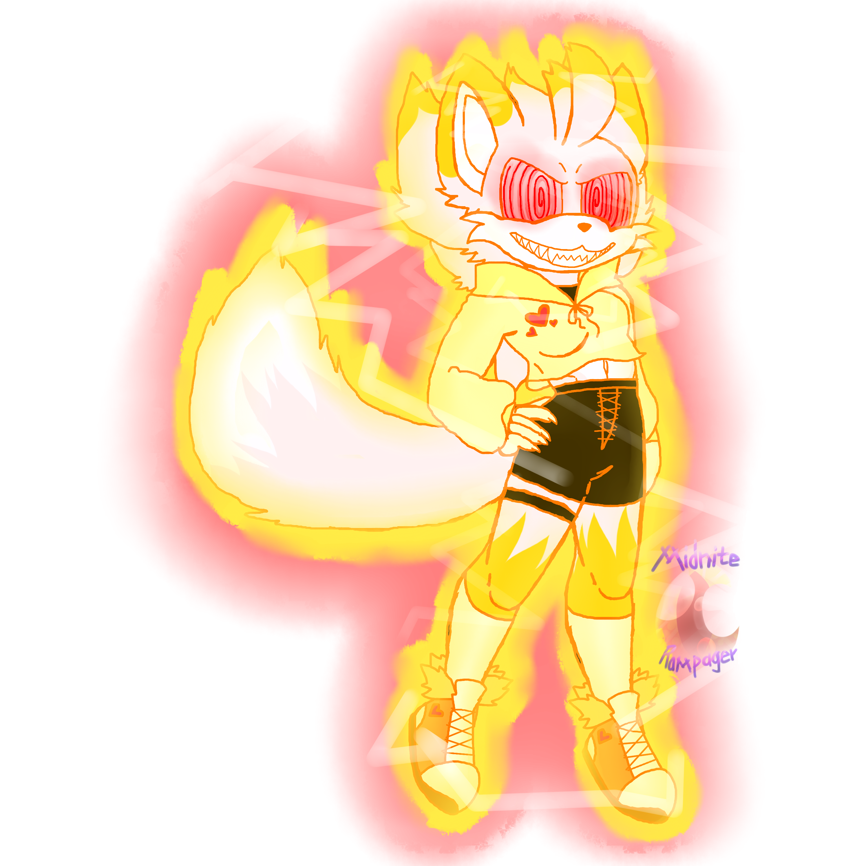 Fleetway Super Sonic by spectyrr on Newgrounds