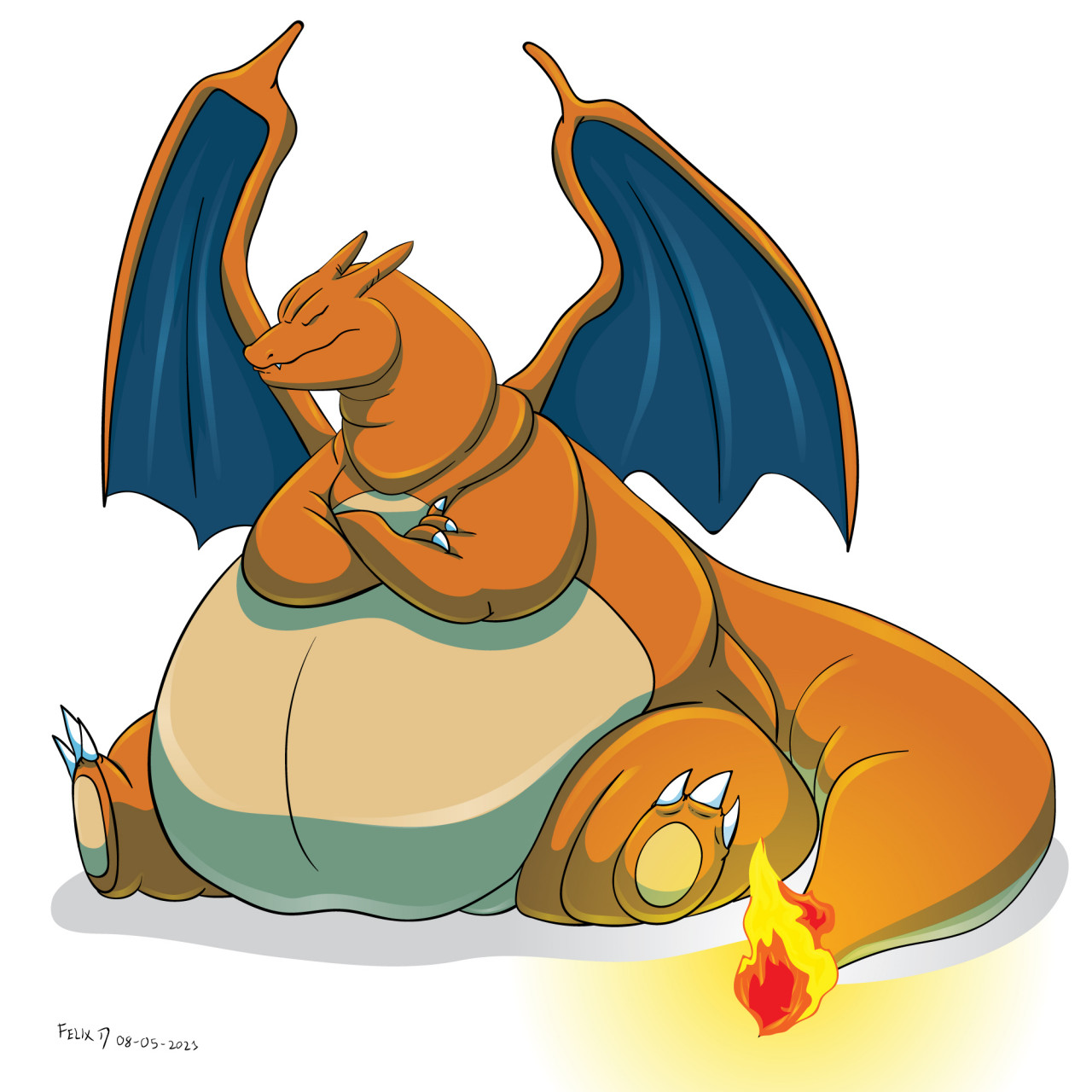 fat belly charizard