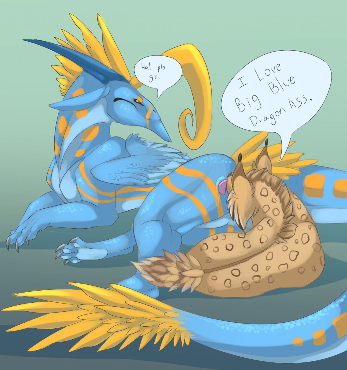 ButtLicker by QWERTYDragon -- Fur Affinity [dot] net