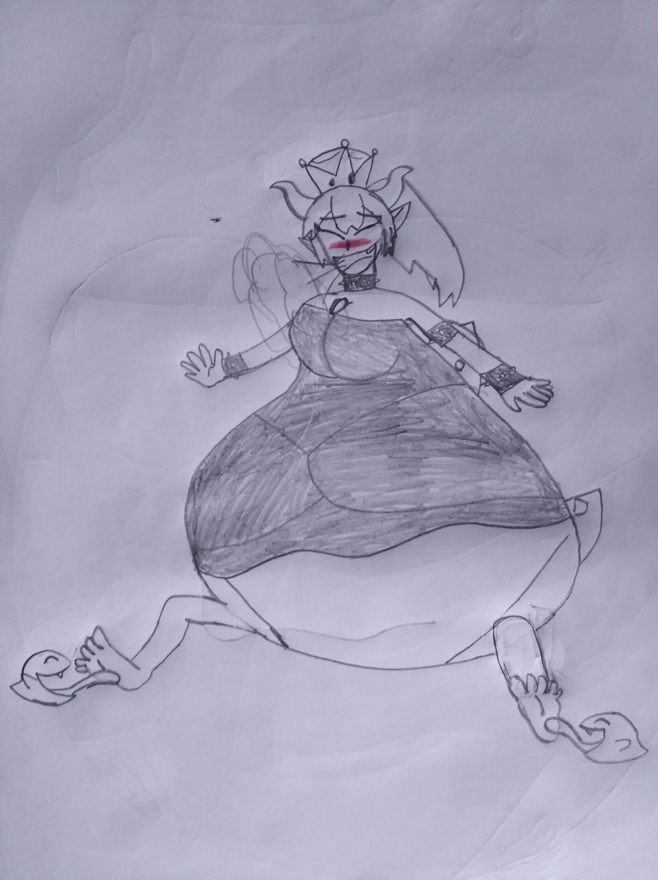 Bowsette for Black Magic inflation page 4 FINALE by Qweyusosat -- Fur  Affinity [dot] net