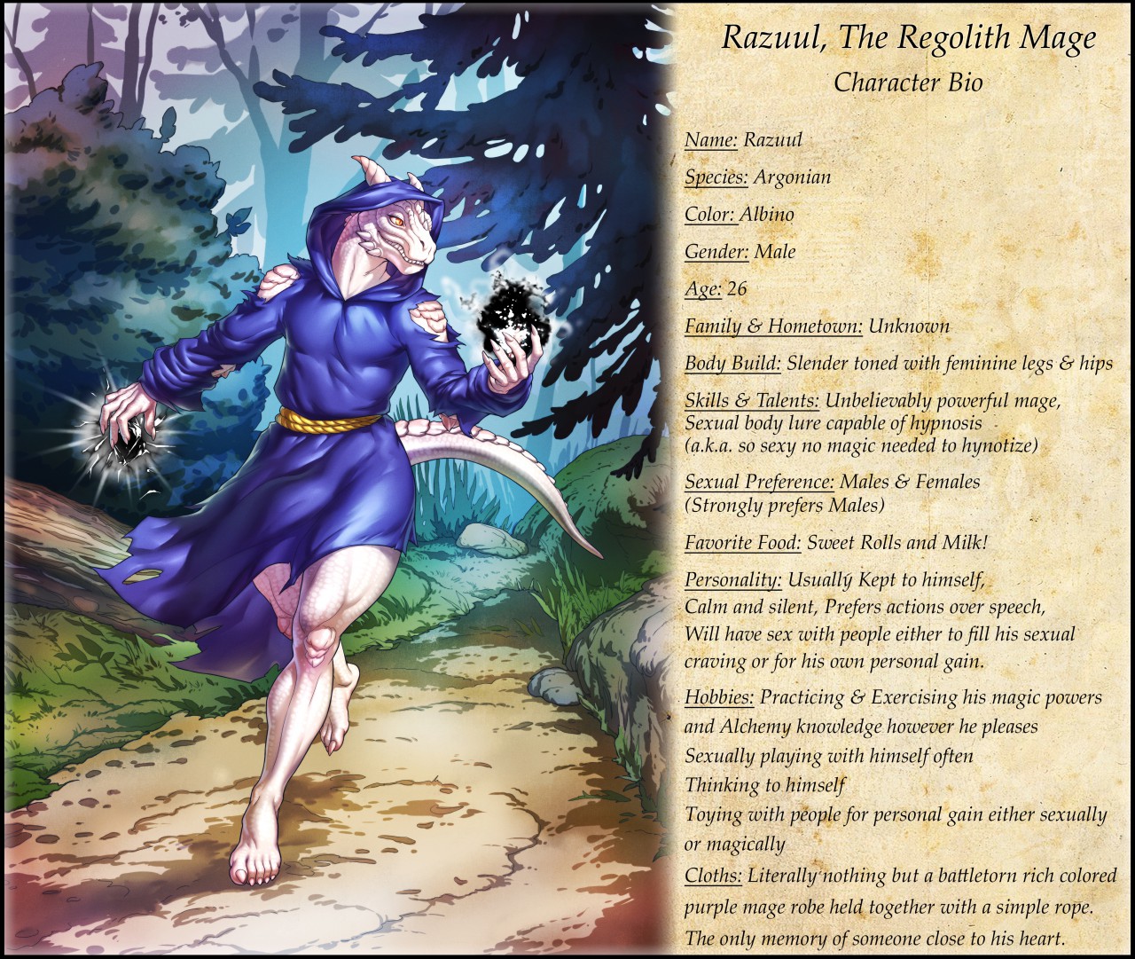 Razuul Character Bio! by R-A-S-P -- Fur Affinity [dot] net