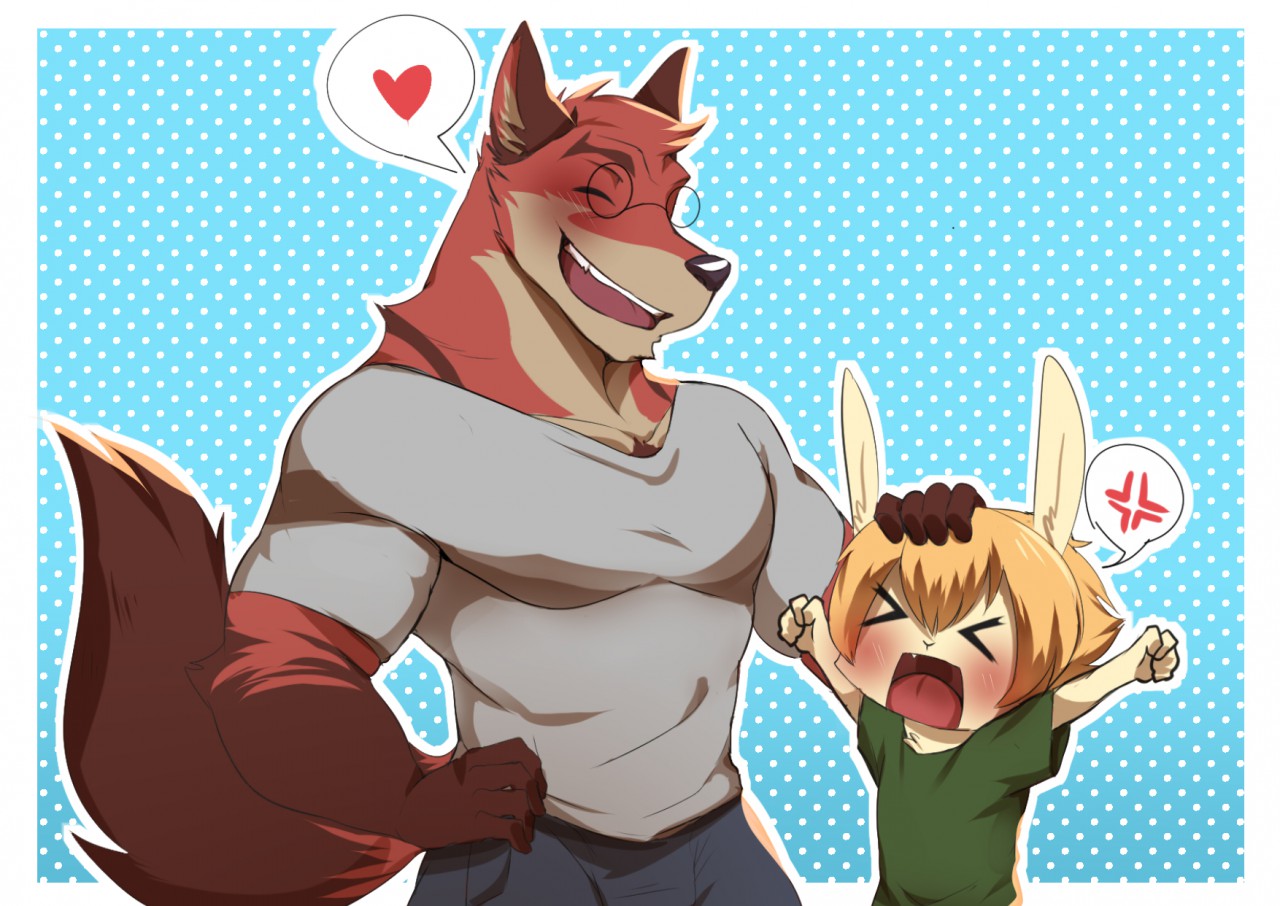 FOX X Rabbit by Rabbit.DX-26 -- Fur Affinity [dot] net