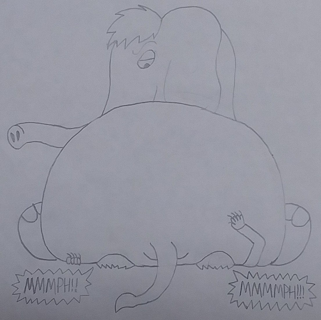 Elephant Butt Crushes Two Boys by Rabbitconstellations2078 -- Fur Affinity  [dot] net