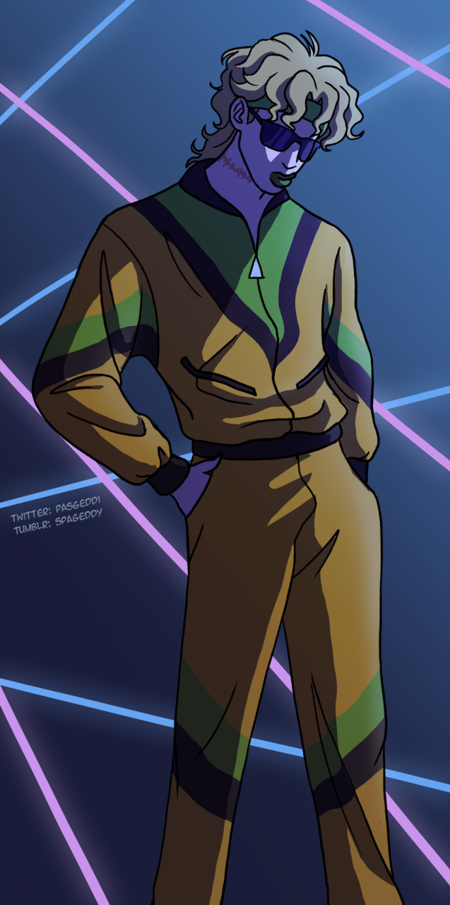 Jojo'S Bizarre Adventure - Dio Brando - 80s Retro