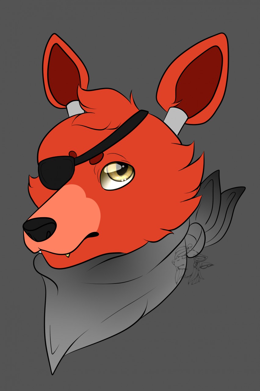 Foxy sketch (FNaF) by -AngieJM- -- Fur Affinity [dot] net