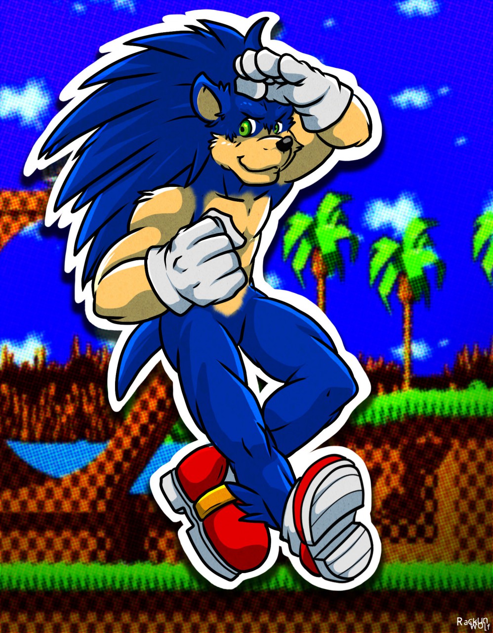 Sonic musculoso