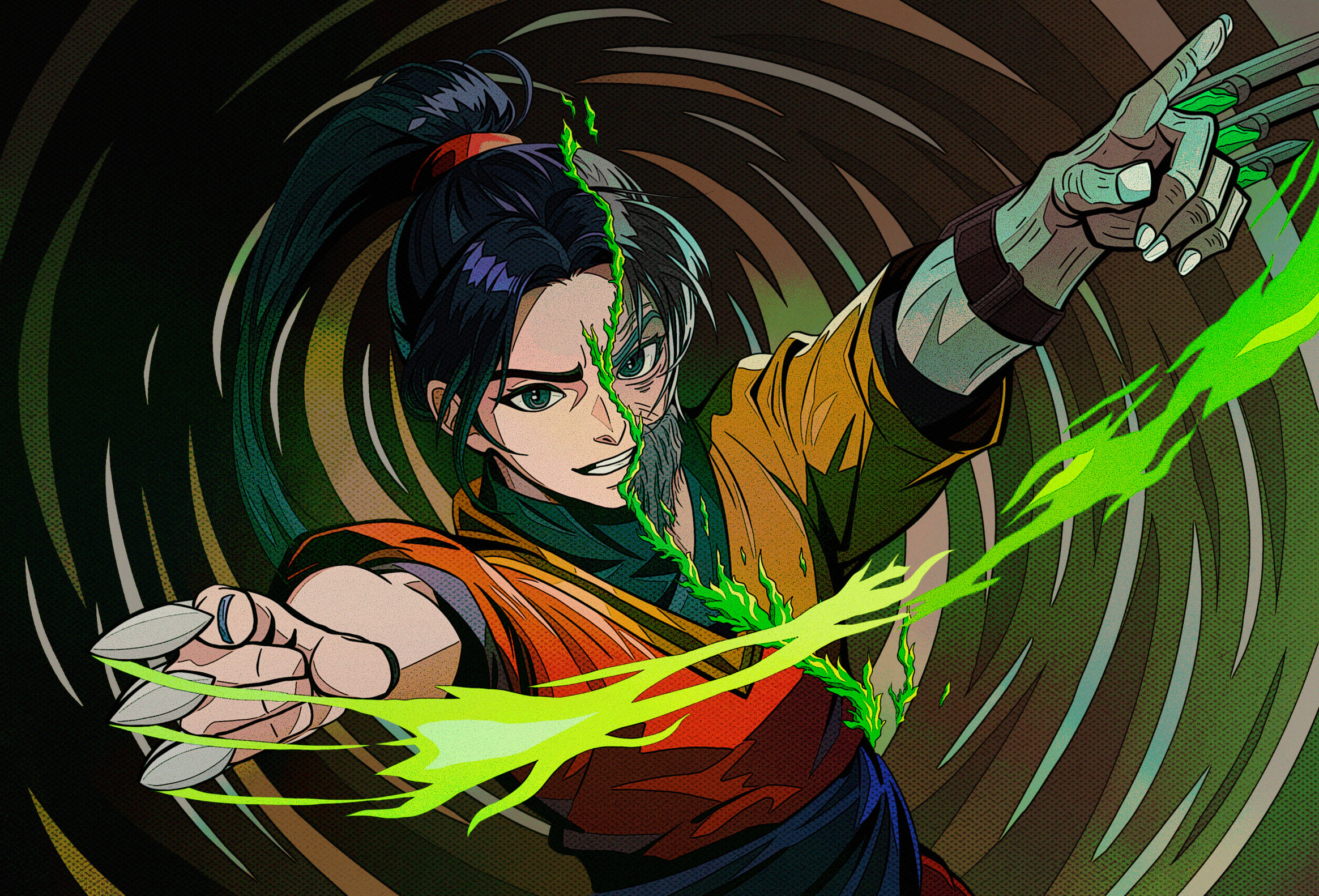 Shang Tsung MK Fan Art by RacoonCake -- Fur Affinity [dot] net