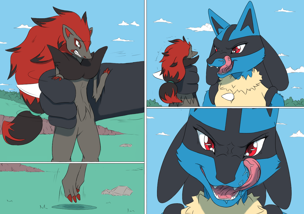 Zoroark vore comic