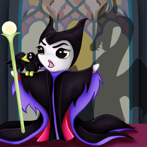 Maleficent and Aurora | Maleficent, Disney anime style, Disney animated  movies