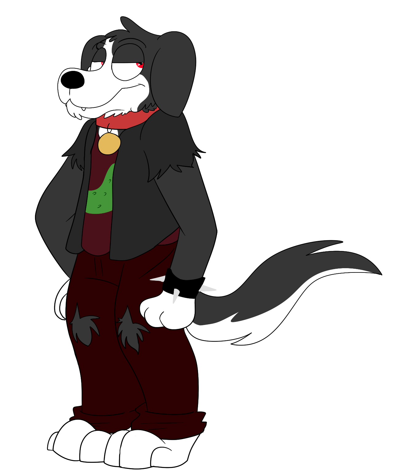 Anthro Mr Pickles by Radicalhat -- Fur Affinity [dot] net