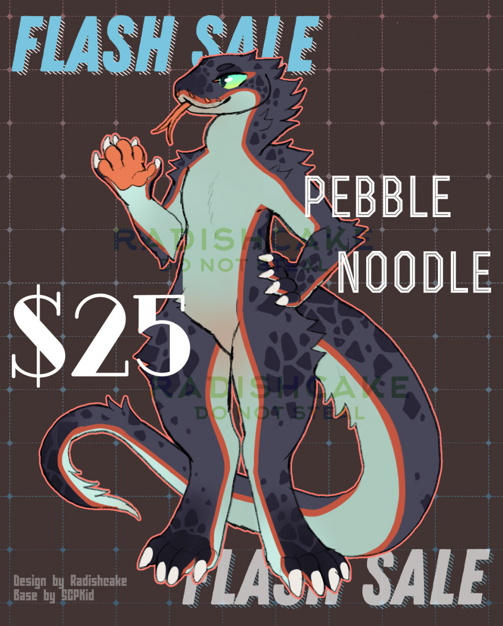 Pebble Noodle CLOSED Adopt by radishcake -- Fur Affinity [dot] net