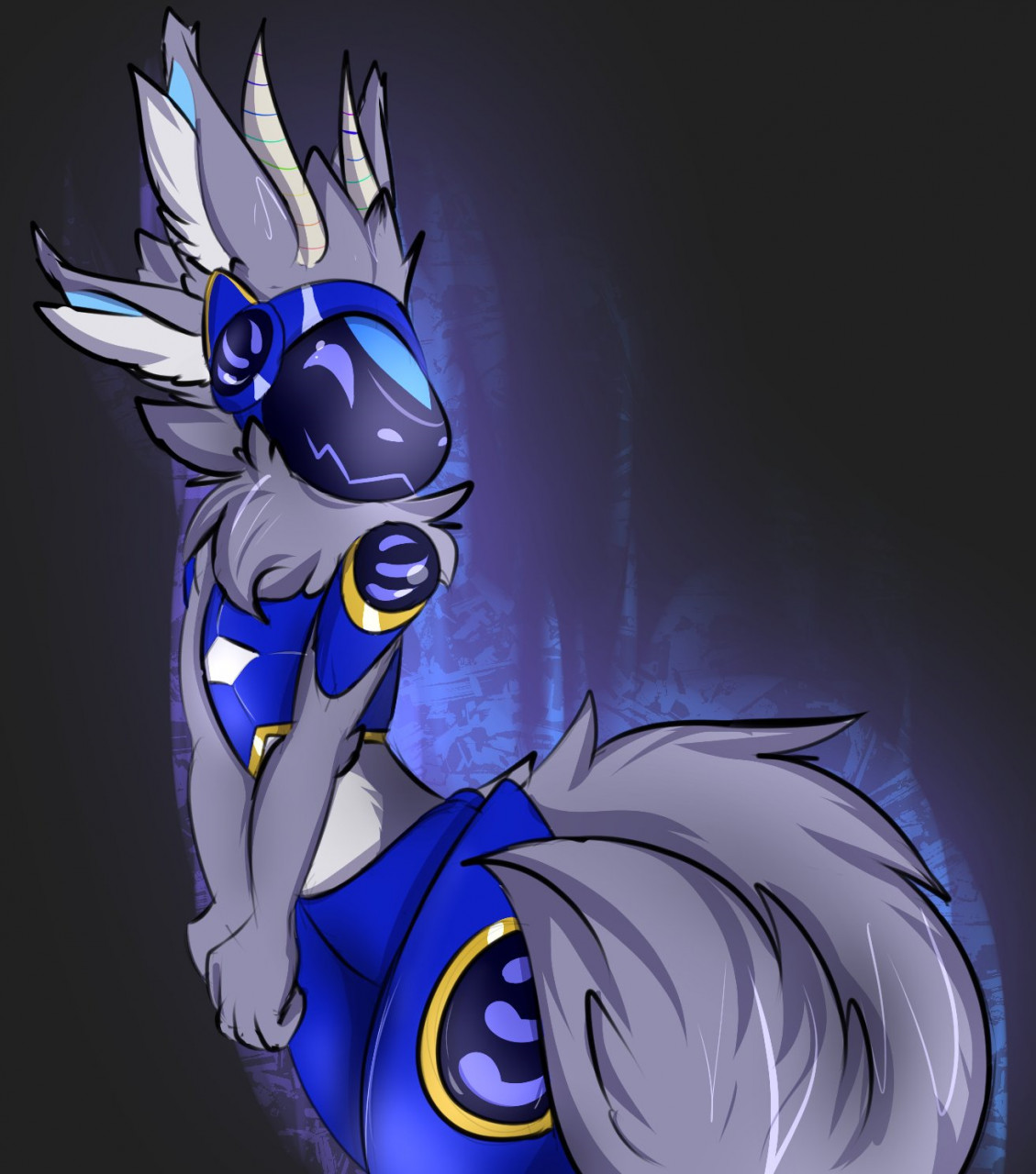 Blue protogen