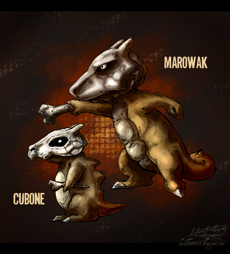 marowak and cubone