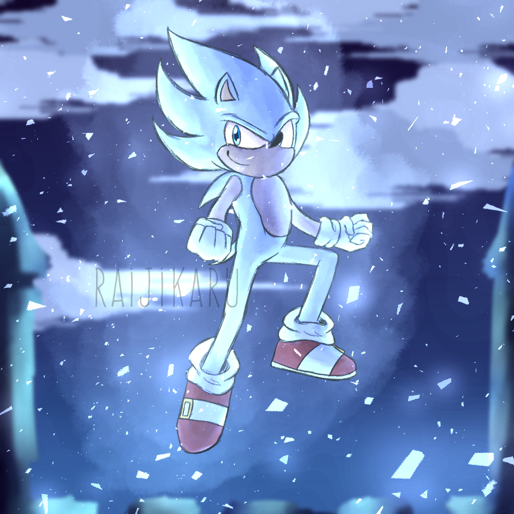 hyper sonic  Sonic, Sonic the hedgehog, Hedgehog