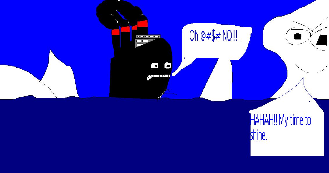 Titanic cartoon by Railskunk136 -- Fur Affinity [dot] net