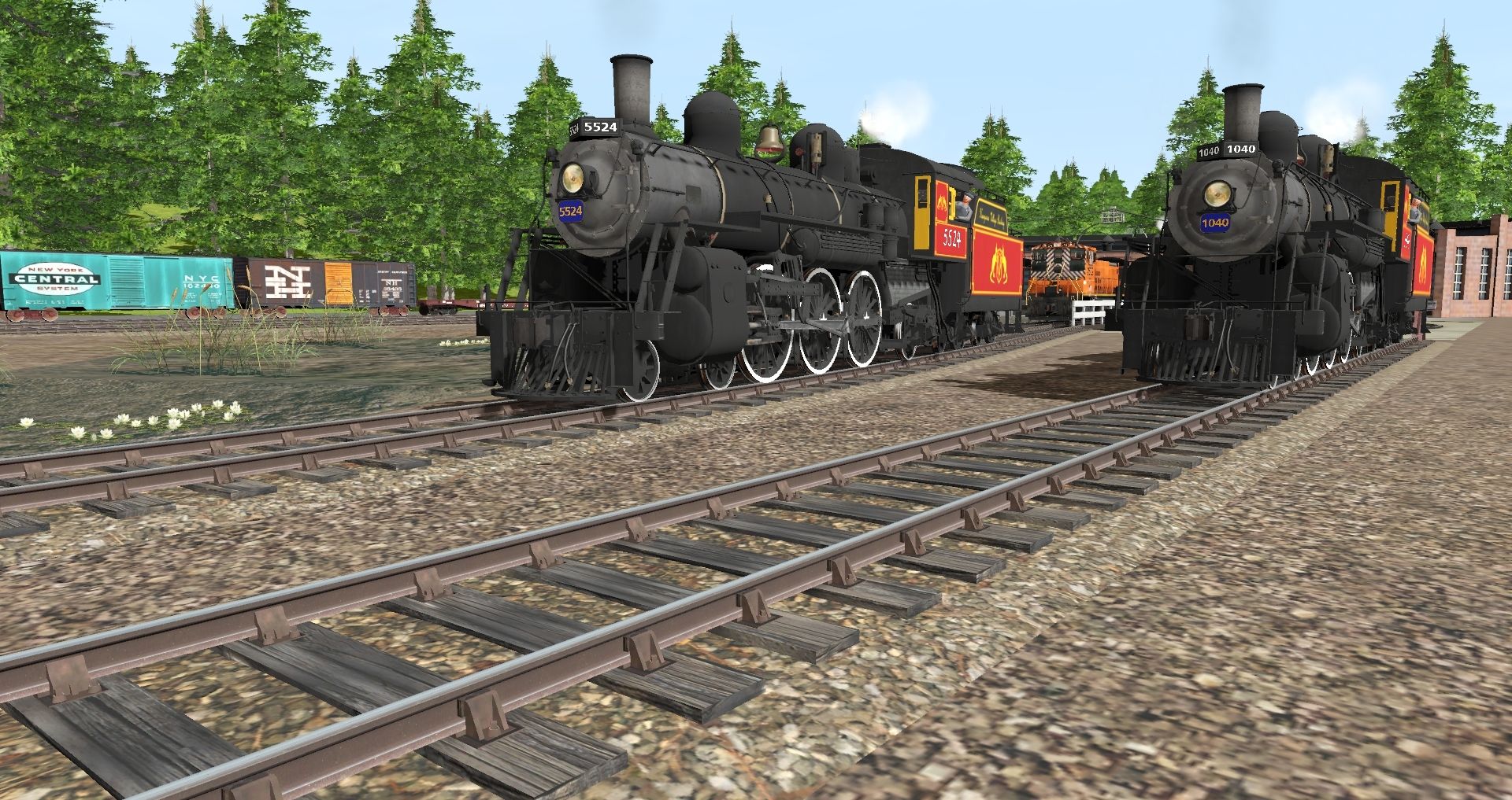Kangaroo Village Pacific engines by RailwayKangaroo -- Fur Kangaroo Village Pacific engines by RailwayKangaroo -- Fur