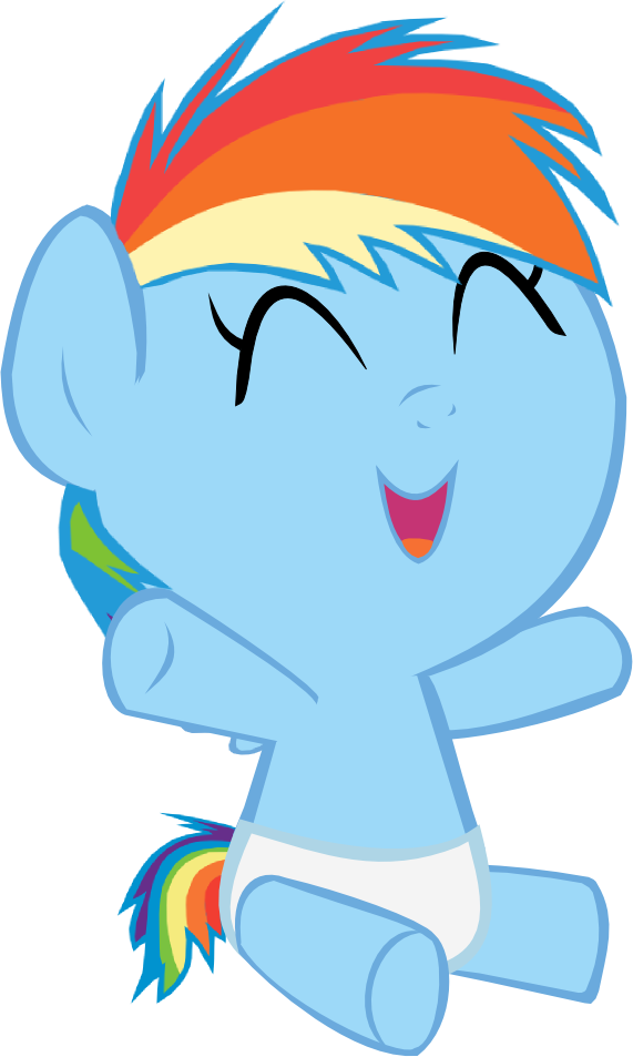 pictures of baby rainbowdash