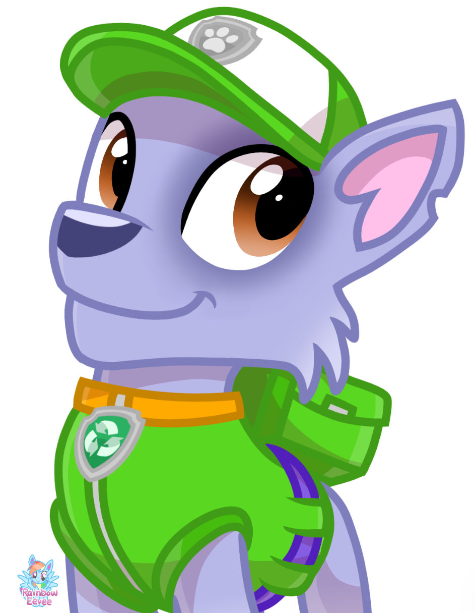 Rocky of the PAW Patrol by RainbowEeveeYT -- Fur Affinity [dot] net