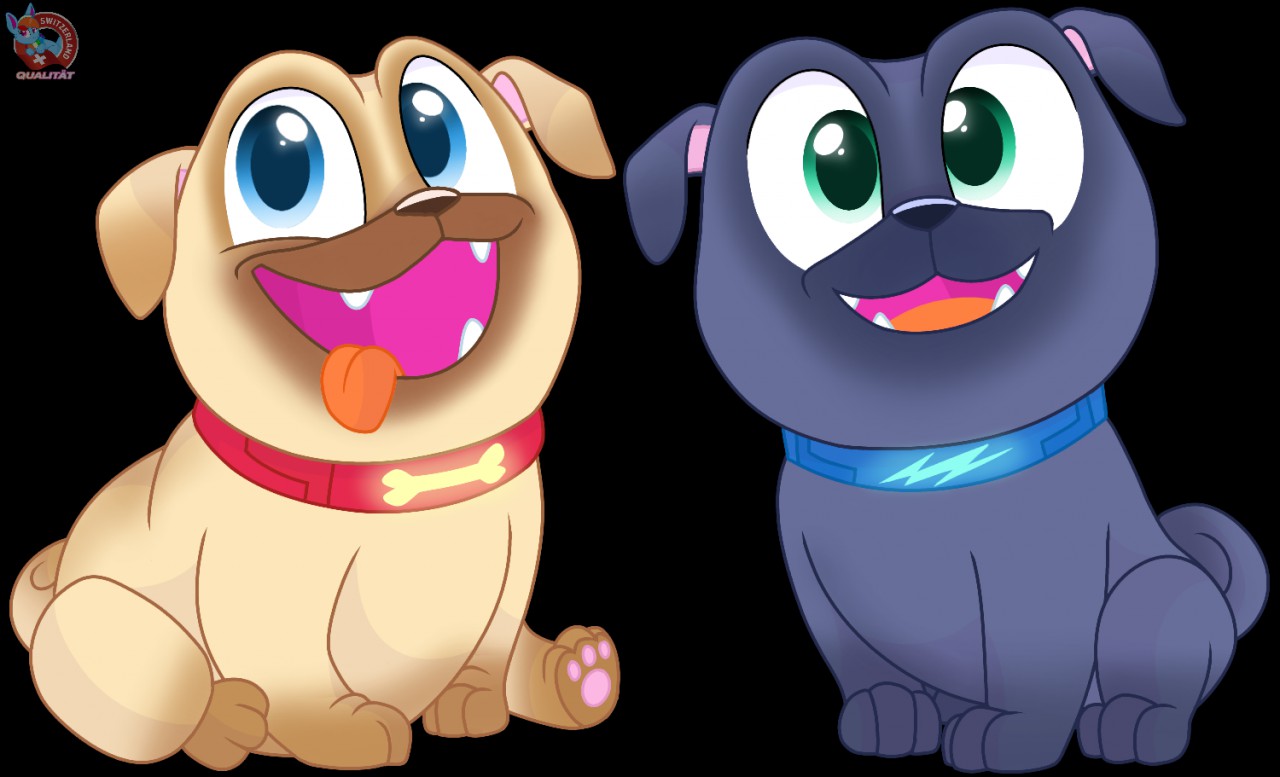 Puppy Dog Pals Bingo and Rolly vector by RainbowEeveeYT -- Fur Affinity  [dot] net