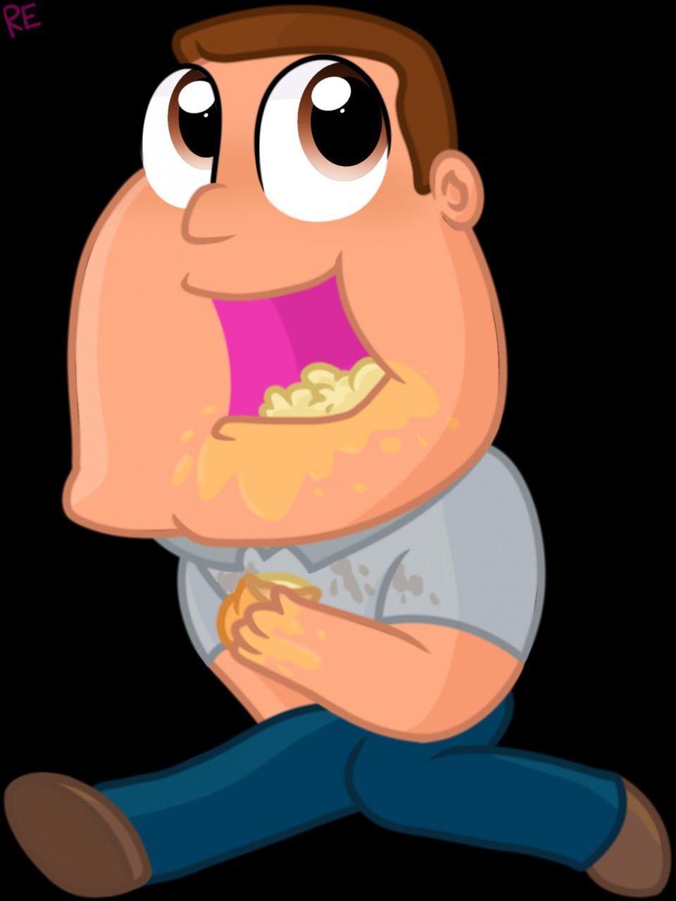 Family Guy Chibi Joe Swanson by RainbowEeveeYT -- Fur Affinity [dot] net