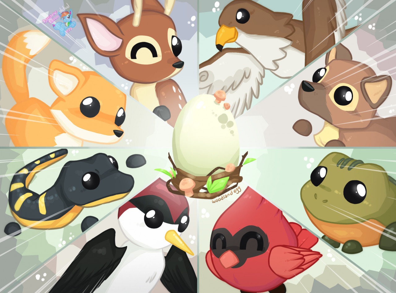 Adopt Me pets newtab theme