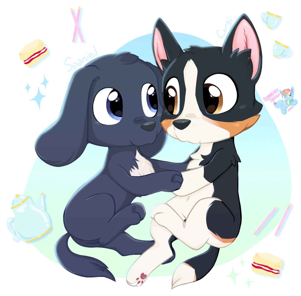 Adopt Me Royal Palace Puppies~ by RainbowEeveeYT -- Fur Affinity [dot] net